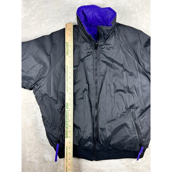 Vintage Columbia Puffer Jacket Womens XL Ski Insulated Radial Sleeve Reversible - Picture 5 of 9